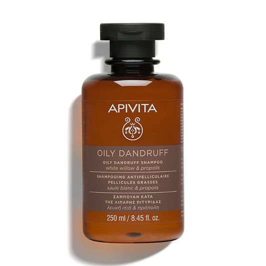 Apivita Oily Dandruff White Willow & Propolis 250ml