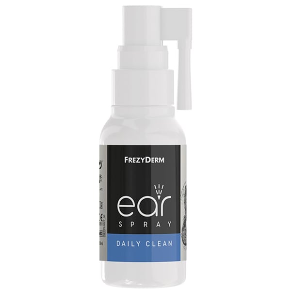 FrezyDerm Ear Daily Clean Spray 30ml -  για τον Καθημερινό Καθαρισμό των Αυτιών