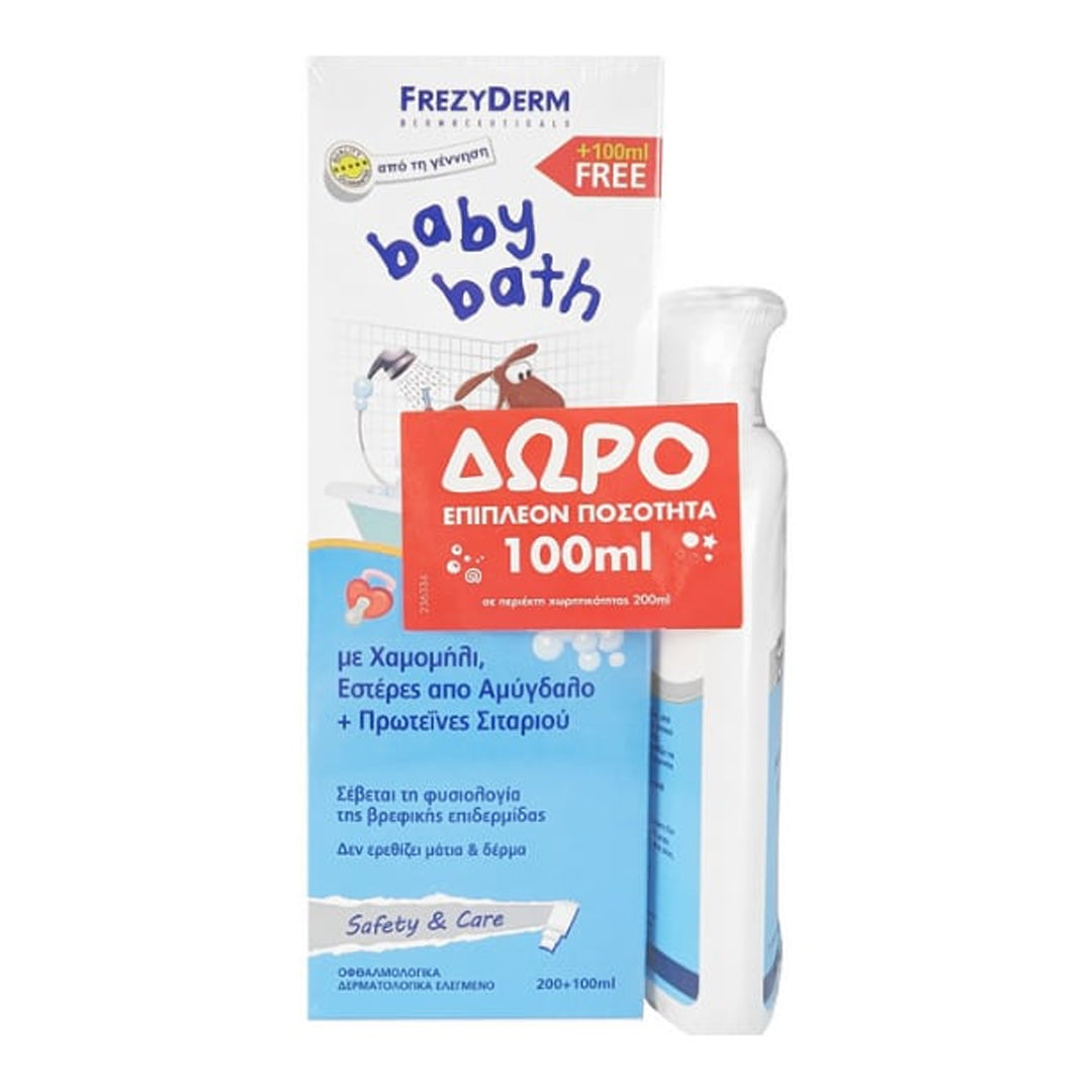 Frezyderm Baby bath 300ml - Βρεφικό Αφρόλουτρο