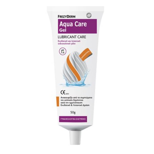 Frezyderm Aqua Care Gel pH 7.0 50g - Λιπαντική Αιδοιοκολπική Γέλη