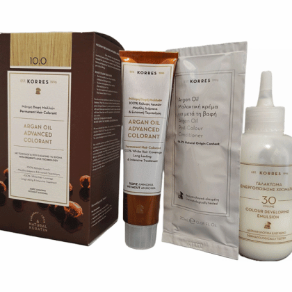 Korres Argan Oil Advanced Colorant 10.0 Ξανθό Πλατίνας Φυσικό 50ml