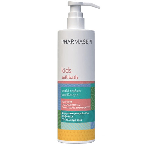 Pharmasept Kids Soft Bath Gel 500ml - Απαλό Παιδικό Αφρόλουτρο