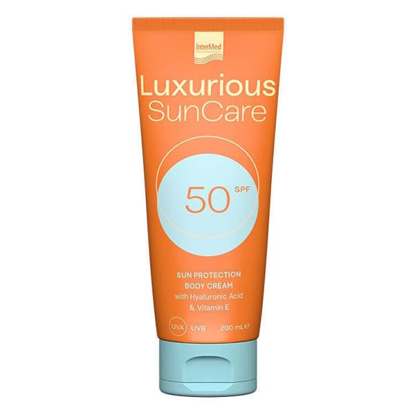 Luxurious Sun Care Sunscreen Body Cream Spf50 200ml