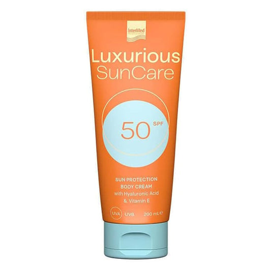 Luxurious Sun Care Sunscreen Body Cream Spf50 200ml