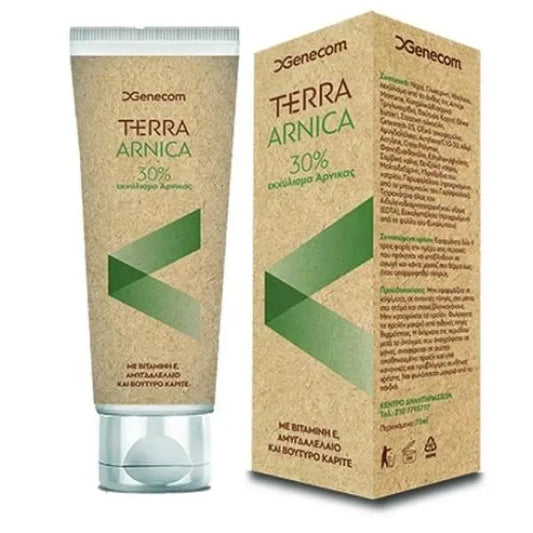 Genecom Terra Arnica Cream 30% για Μυϊκούς Πόνους 75ml