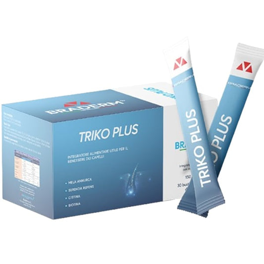 Braderm Triko Plus Ειδικό Συμπλήρωμα Διατροφής 30 φακελίσκοι
