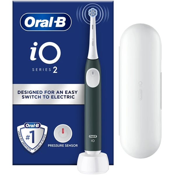 iO Series 2 Clean & Care Electric Toothbrush with Travel Case Black 1 τμχ