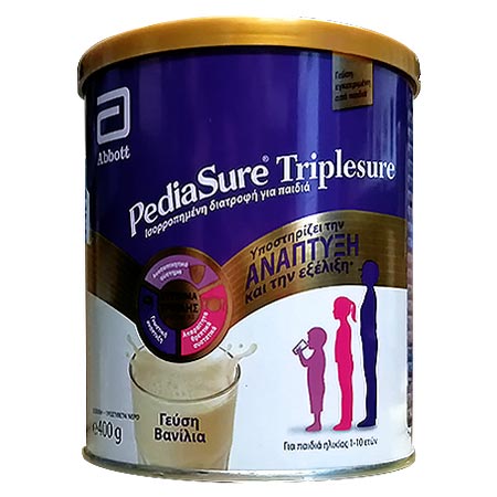 Pediasure Triplesure 12m+ 400gr - Συμπλήρωμα Διατροφής σε μορφή Γάλακτος