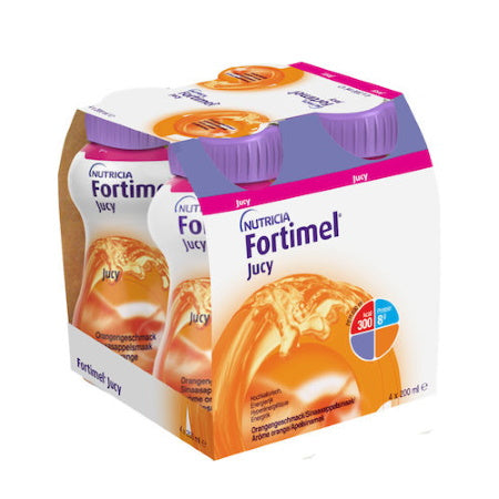 Nutricia Fortimel Jucy 4 x 200ml 800ml - Πορτοκάλι
