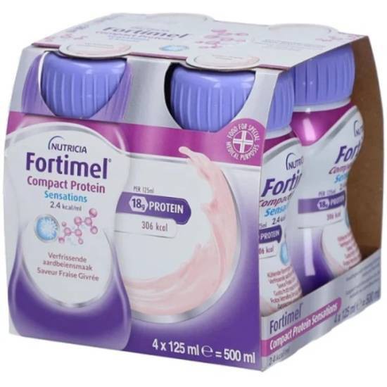 Nutricia Fortimel Forticare Sensations 2.4 kcal 4x125ml