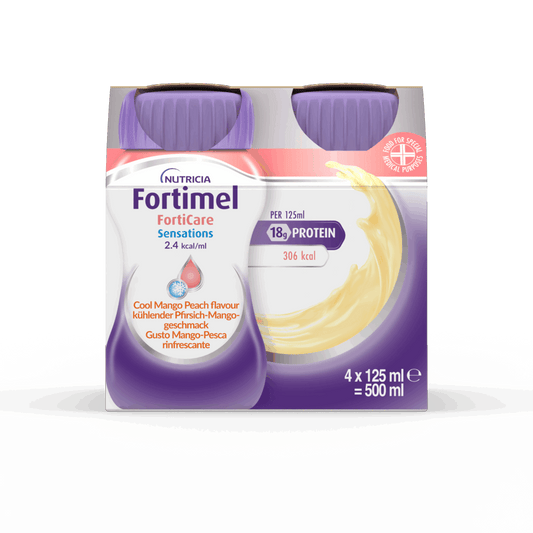 Nutricia Fortimel Forticare Sensations 2.4 kcal 4x125ml