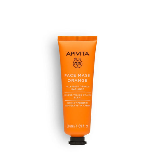 Apivita Face Mask with Orange 50ml - Μάσκα Λάμψης με Πορτοκάλι