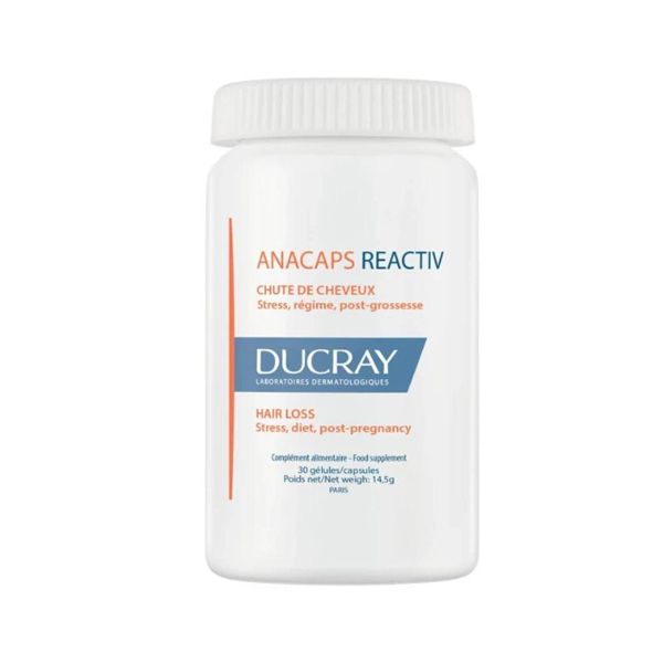 Anacaps Reactiv 30caps - με Δράση Κατά της Τριχόπτωσης