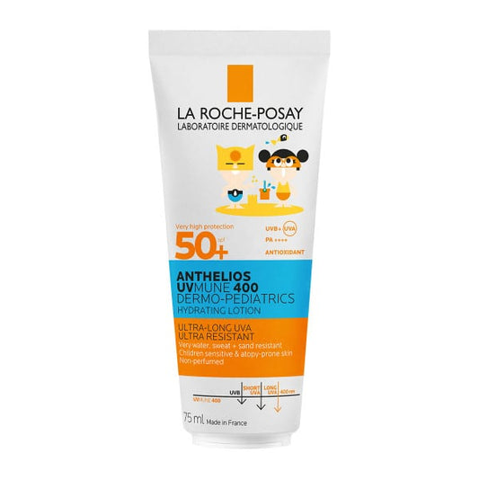 Anthelios UV Mune 400 Dermo-Pediatrics Hydrating Lotion Spf50+ Travel Size 75ml