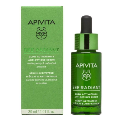 Apivita Bee Radiant Αντιγηραντικό Ορός Προσώπου για Λάμψη 30ml