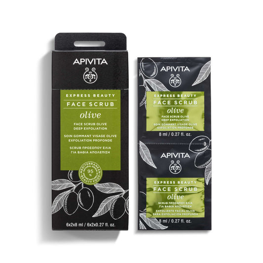 Apivita Express Beauty With Olive 2x8ml - Βαθιάς Απολέπισης