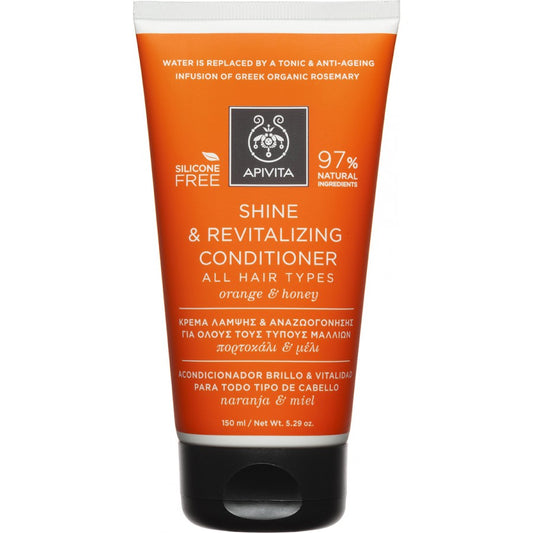 Apivita Shine & Revitalizing Conditioner Orange & Honey 150ml