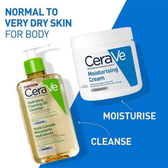 CeraVe Hydrating Foaming Oil Cleanser 473ml