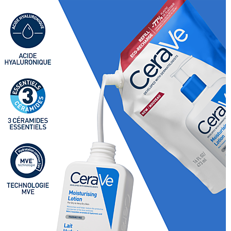 CeraVe Moisturizing Lotion Face & Body Reffil 473ml