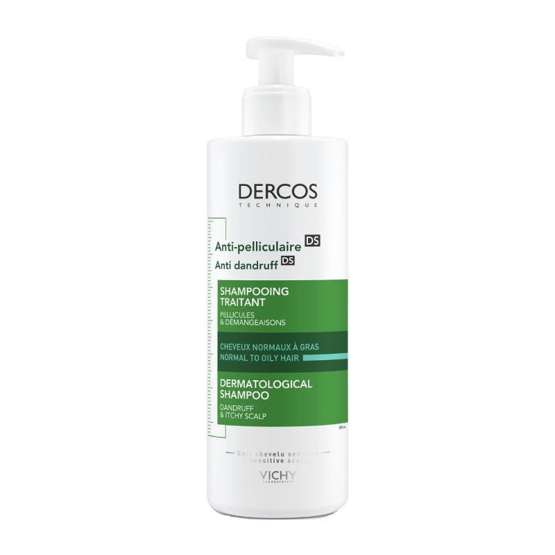 Dercos Shampoo Anti Dandruff DS Normal to Oily Hair - Κανονικά προς Λιπαρά Μαλλιά