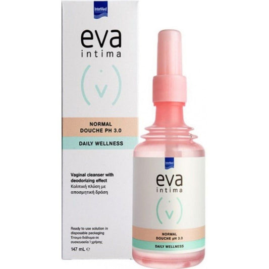 Eva Intima Νormal Douche pH3.0 147ml - Κολπική Πλύση Με Αποσμητική Δράση