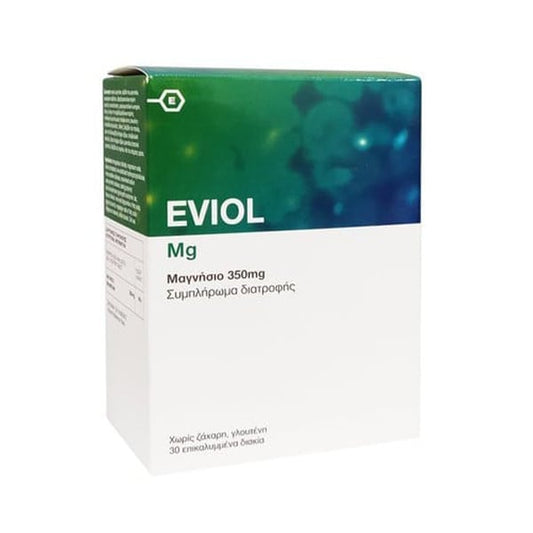 Eviol Mg Μαγνήσιο 350mg 30 Tablets