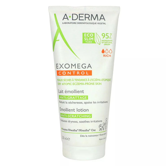 Exomega Control Emollient Lotion Anti-Scratching Tube 200ml