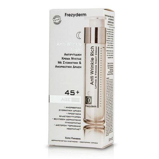 Frezyderm Anti Wrinkle Rich Night Cream 45+ 50ml
