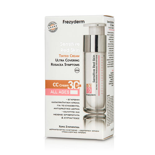 Frezyderm Sensitive Red Skin Tinted Cream SPF30 30ml