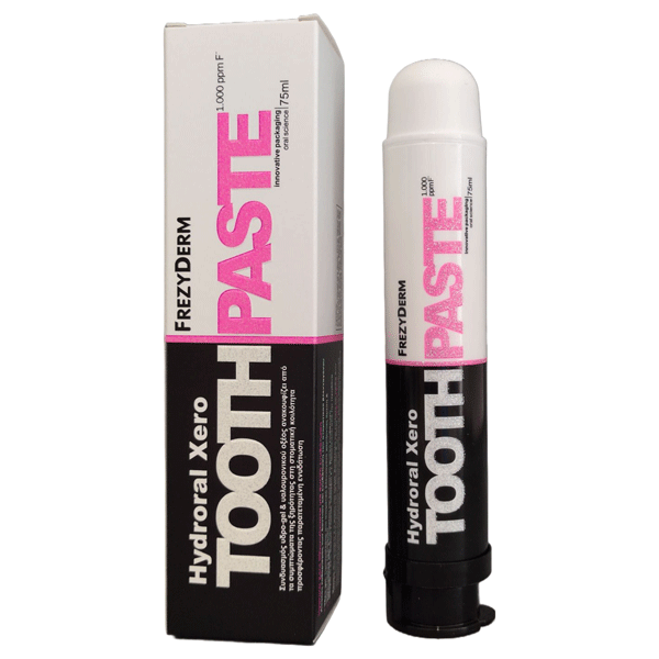 Frezyderm Toothpaste Hydroral Xero 1000ppm 75ml - Κατά της Ξηροστομίας