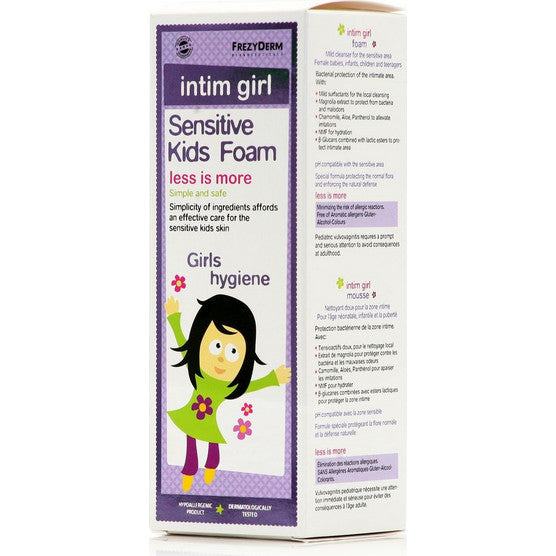 Frezyderm Sensitive Kids Intim Girl Foam 250ml