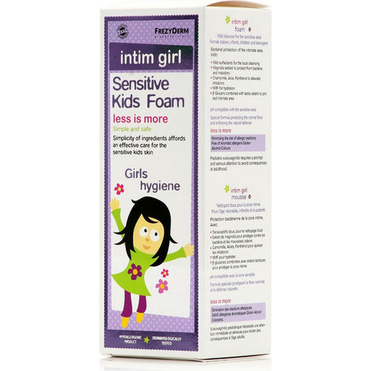 Frezyderm Sensitive Kids Intim Girl Foam 250ml