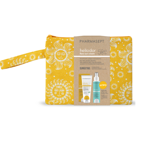 Heliodor Promo with Face Sun Cream SPF30 50ml & Free Hygienic Ultra Hydra Lotion 80ml