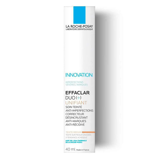 Effaclar Duo(+) Unifiant Medium 40 ml - Επανορθωτική Κρέμα Με Χρώμα