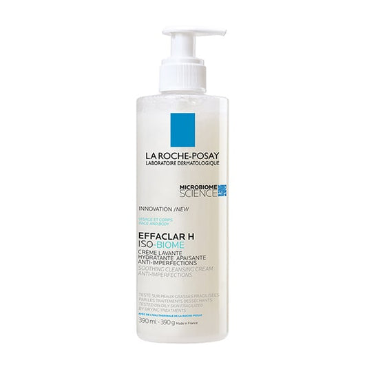 Effaclar H IsoBiome Cleansing Cream 400ml - Καταπραϋντική Κρέμα Καθαρισμού
