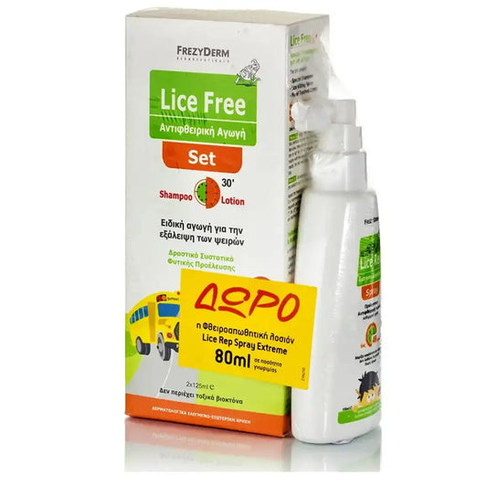 ΣΕΤ FD LICE FREE (ΣΑΜΠΟΥΑΝ&amp;ΛΟΤΙΟΝ)+ΔΩΡΟ