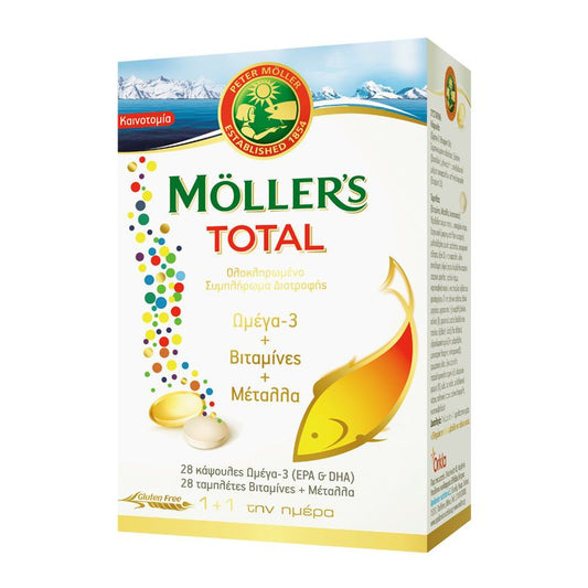 Moller's Total 28 Tab & 28 Caps