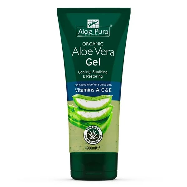 Optima Organic Aloe Vera Gel with Vitamin A,C & E 200ml