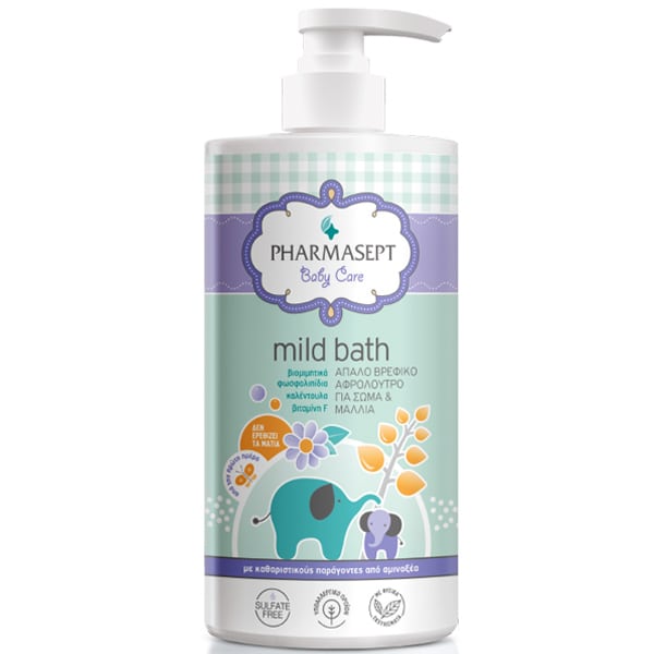 Pharmasept Tol Velvet Baby Mild Bath 1000ml με Αντλία