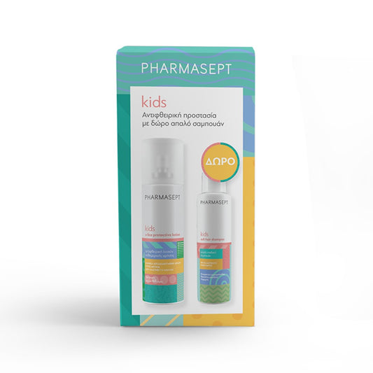 Pharmasept Kids X-Lice Protective Lotion 100ml &amp; Soft Hair Shampoo 100ml