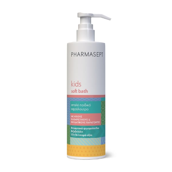 Pharmasept Kids Soft Bath Gel - Απαλό Παιδικό Αφρόλουτρο