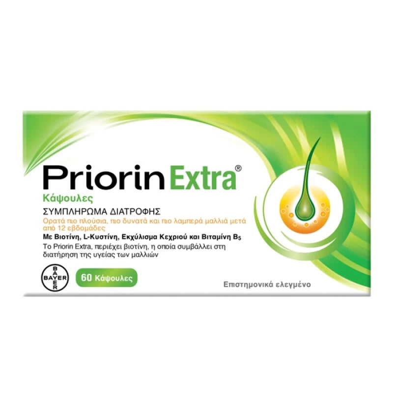 Priorin Extra 60caps - κατά της Τριχόπτωσης