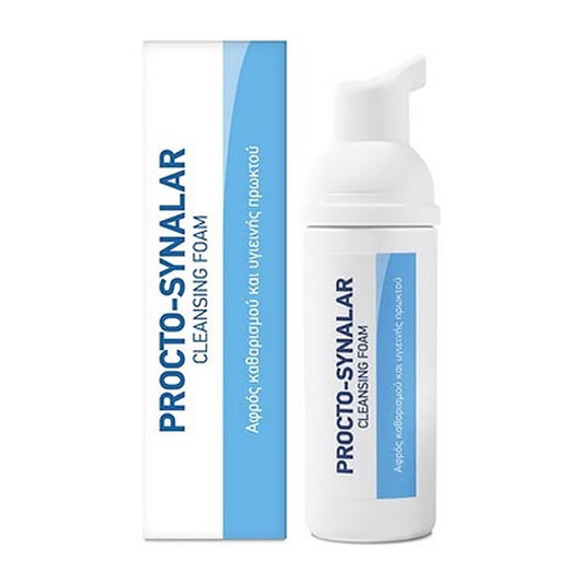 Procto-Synalar Cleansing Foam 40ml - Αφρός Καθαρισμού & Υγιεινής Πρωκτού