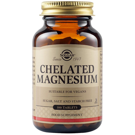 Solgar Chelated Magnesium 100 ταμπλέτες