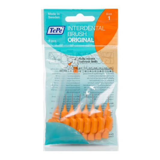 TePe Original 0.45mm Πορτοκαλί 8τμχ