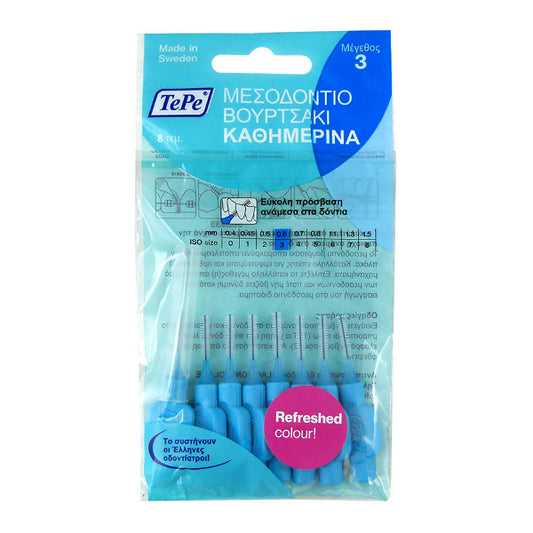 TePe Original 0.60mm Μπλε 8τμχ