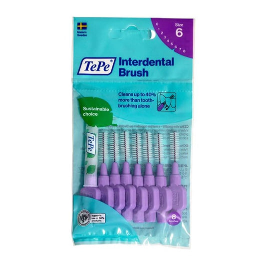 TePe Original 1.1mm Μωβ 8τμχ