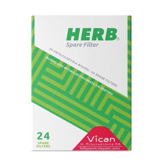 Vican Herb Spare Filter 24τμχ - Πίπες Τσιγάρων