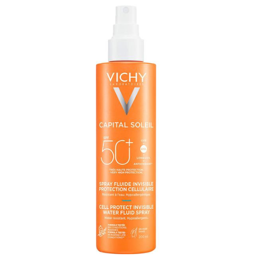 Vichy Capital Soleil Cell Protect Water Fluid SPF50 Spray 200ml