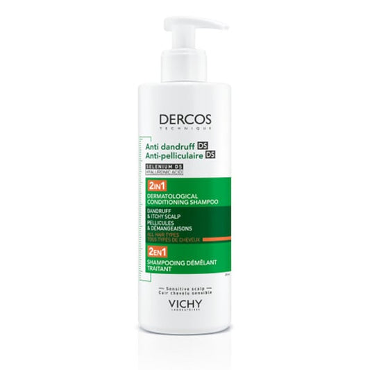 DERCOS SH.&amp; CONDITIONER ANTIP.DS 390ML ΟΛΟΙ ΤΥΠΟΙ